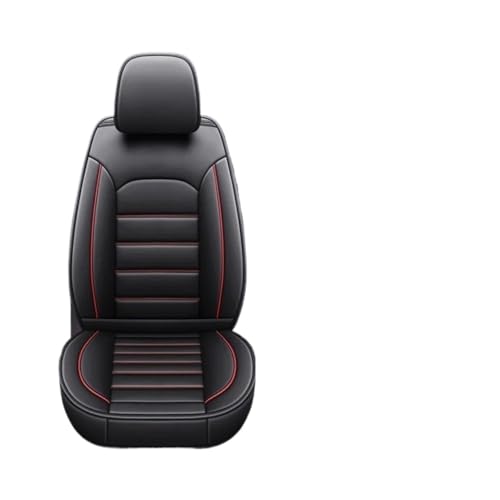 Couvre siège de voiture universel Hyundai Santafe H-1 protecteur intérieur 5 places noir rouge