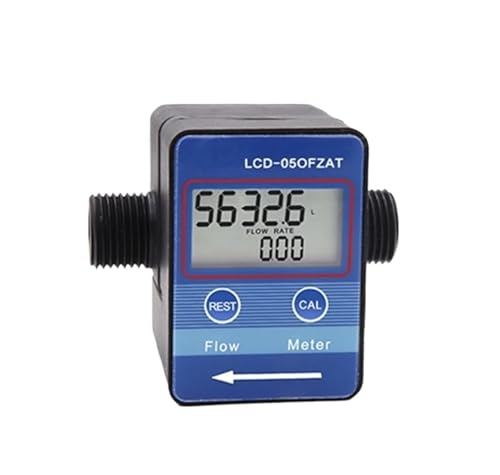 Flow Sensor Meter Digital Pipeline Water Flow Flow Meter Electronic Digital Flow-Meter Plastic Liquid 2.3-3.3V