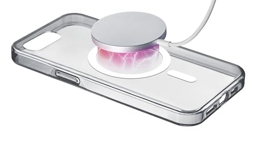 cellularline Clear MAG Coque Rigide Transparente Compatible avec iPhone 16E, Ultra résistant, Cadre en Caoutchouc, Anti-jaunissement, Protection certifiée MilitaryTest, Compatible MagSafe®