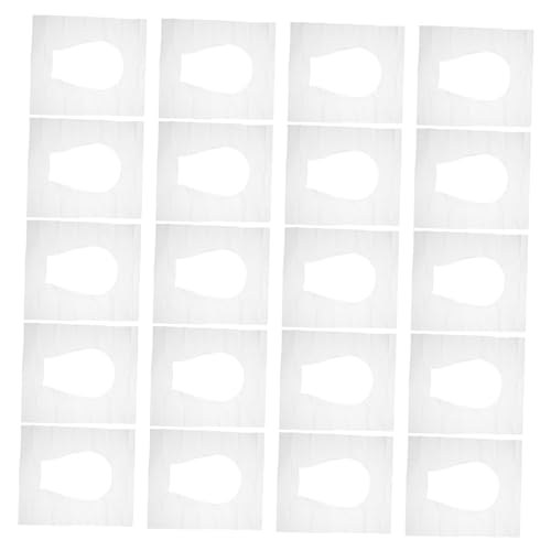 HOMSFOU Cojín De Inodoro Desechable De Asiento Higiénico Portátil Para Hotel Viaje y Uso Diario Protector De Inodoro Para Adultos