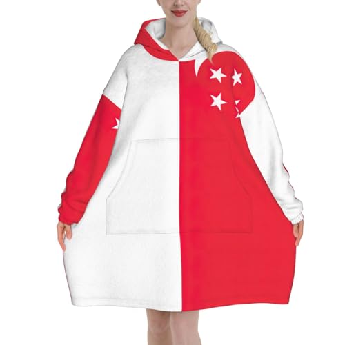 Couverture à capuche EdWal Singapour pour vos soirées cocooning et hivernales