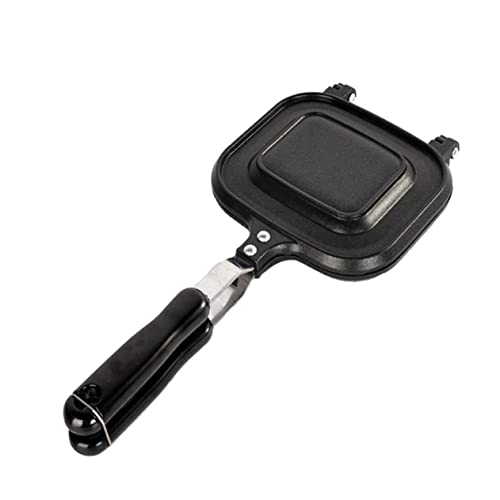 SOLUSTRE Plancha Sandwichera y Sartén De Doble Cara Antiadherente Para Tortillas Waffles Panqueques