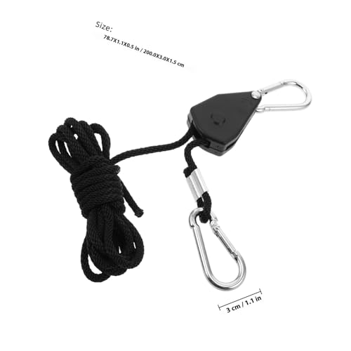 Cuerda ajustable para equipaje resistente e impermeable para asegurar bultos en exterior 2