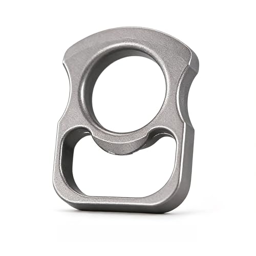 zhydrl EDC Beer Bottle Opener Zinc Alloy One-Finger Ring Grip Cap Opener