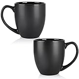 Coffee Mug Set, ALELION 14 Ounce Ceramic Mug with Big Handle, Set of 2 Drinking Mugs for Coffee Tea...