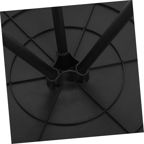 Table de camping pliable compacte et table de pique-nique réglable noire extérieure - 5