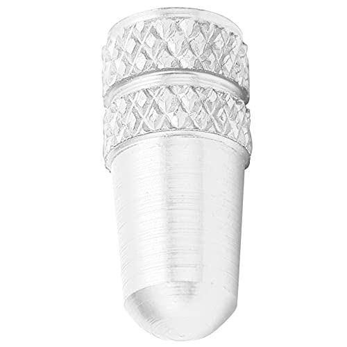 Tapas para Válvula Francesa de Aleación de Aluminio para Bicicletas y Bicicletas de Montaña 2 piezas Rojo Accesorios para Ciclismo (Plateado) miniatura 7