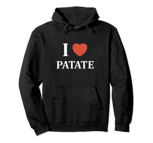 J'aime Patate Humour i love Patate Pullover Hoodie