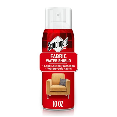 Image of Scotchgard Fabric Water Shield, 120 Ounces (Twelve, 10 Oz Cans), Repels Water, Ideal for Couches, Pillows, Furniture, Shoes and More, Long Lasting Protection
