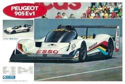 トヨタＧＴ一プジョー９０５ＥＶ 華麗なりし プジョー905 を存分にお楽しみください / Peugeot