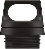 Idealer Ersatz – Der Flaschenverschluss in klassischem Schwarz eignet sich perfekt als Ersatz für alle SIGG Hot & Cold Thermoflaschen mit 0,75 sowie 1 Liter Fassungsvermögen.
