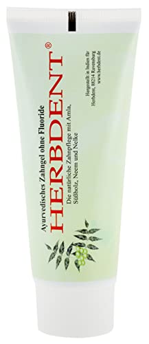 Herbdent Herbdent, Ayurvedisches Zahngel ohne Fluoride, 80 ml Herbdent Herbdent, Ayurvedisches Zahngel ohne Fluoride, 80 ml