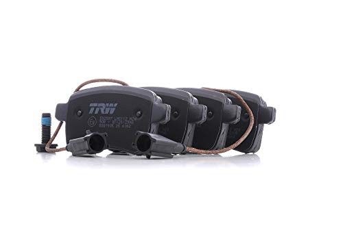 TRW GDB4005 Kit Pastiglie Freno A Disco Auto - Altezza 58,1 Mm, Con Contatto Usura