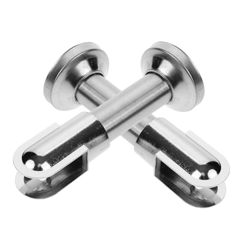 CIYODO Sturdy Restroom Partition Hardware Public Restroom Partition Brackets Foot Toilet Room Partition Accessories