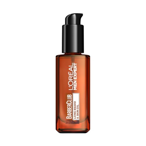 L'Oréal Paris Men Expert - Barber Club Aceite hidratante para barba larga y rostro - 30 m