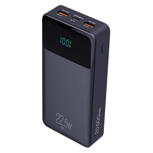 ELG, PB200BK, Power Bank Pro 20000mAH, Bateria Portátil Universal, Carga Rápida, Display Indicador, Entradas Micro USB e USB-C, 2 Portas USB-A, Preto