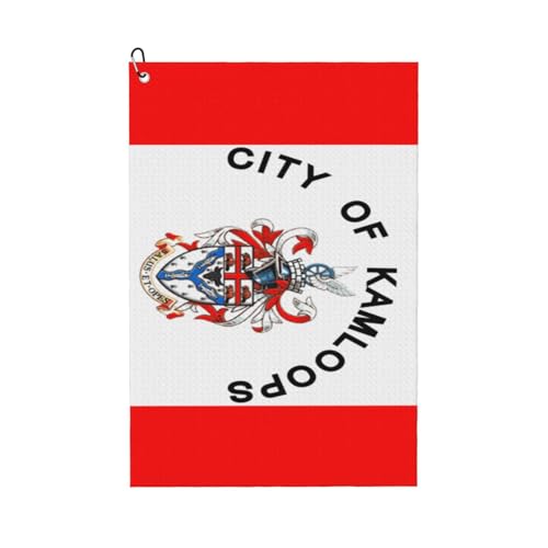 Kamloops Canada Golf Towel 24