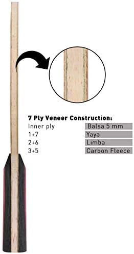 DONIC Balsa Carbo Fleece Concave Wooden Table Tennis Blade