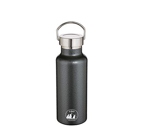 Preisvergleich Produktbild Cilio 545630 Grigio Isoliertrinkflasche 750ml 18 / 10 Stahl