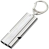 1 Pièce Sifflet de Survie,Sifflet Anti Agression Sifflet Repousse Sifflet D'urgence,Doubl...