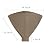 Easy-Going Patio Heater Cover with Zipper and Storage Bag, Waterproof Outdoor Round 34"D Heater Cover Top for Standing Heat, Dustproof, UV-Resistant (Top Cover Only, Camel)
