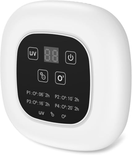 Air Purifier Ozone & Negative Ion 99% Odor Eliminator for Pet,Cat Litter Deodorizer,Dog Poop Odor...