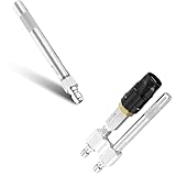 Pressure Washer Long Range Chemical Nozzle, Shooter Tip Pressure Wash, Power Washer High Reach Spray Nozzle, M5 Twist Nozzle for Pressure Washer - Adjustable Long Range Shooter Tip