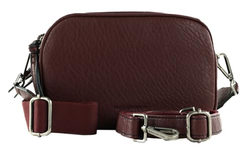 Sac FREDsBRUDER Lunar Camera Bag Oxblood bordeaux en cuir grainé