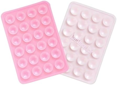 KIT 2 Suporte de Celular com Ventosa Adesivo Silicone Telefone Ip...