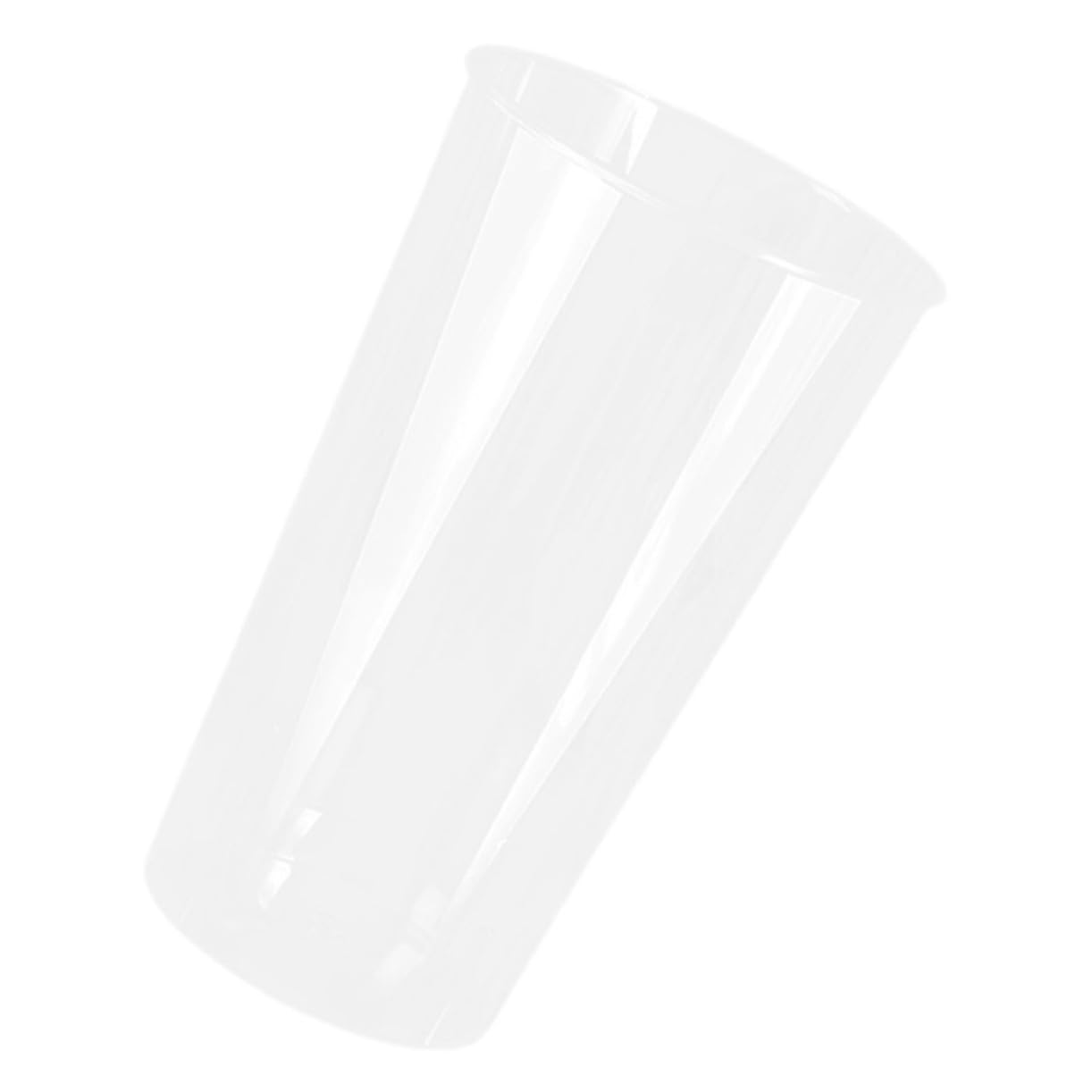 Vase transparent en plastique pour décoration de table de mariage