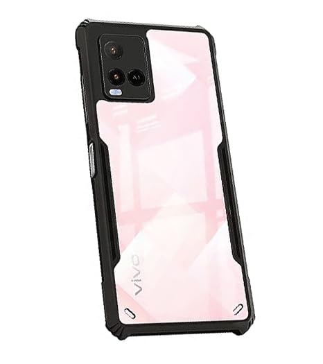 COBERTA Back Cover for Vivo Y33T Back Cover Case - Black Transparent (B0CGD222Q9) Amazon Price History, Amazon Price Tracker