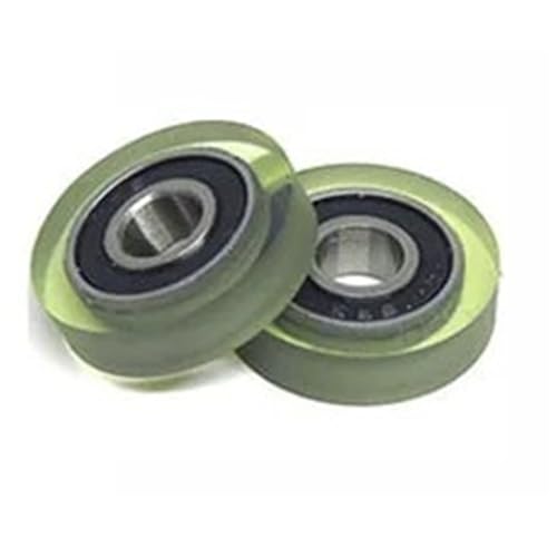 OD 16mm PU成形ローラー 685ベアリング付き 5x16x5 PU68516-5 ソフトラバーコーティング摩耗ガイドホイール 1個(PU62520-5 5x20x5mm)