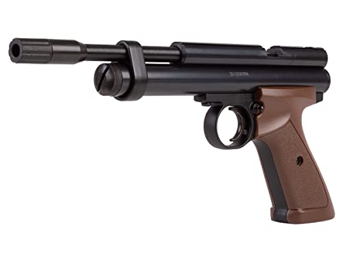 CO2 .22 Cal Airgun, Steel Breech, Black/Brown by Crosman