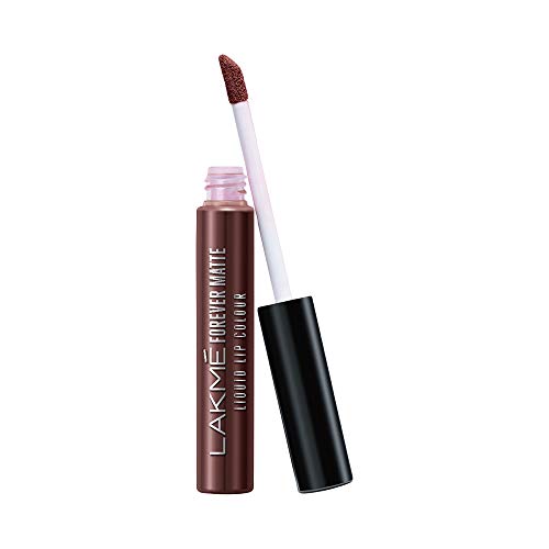 Image of LAKME Forever Matte Liquid Lip Colour, Mauve Ecstasy, 5.6 Ml & Lakme Forever Matte Liquid Lip Colour, Brown Espresso, 5.6 Ml