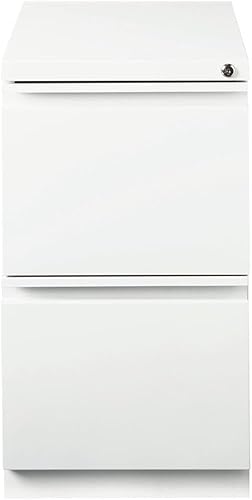 Miniatura 4 de BOWERY HILL Archivador móvil de 2 cajones en color blanco