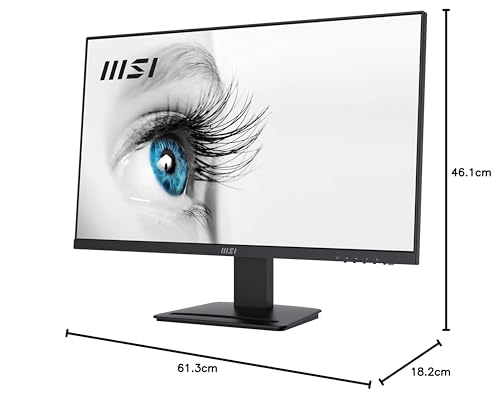 MSI PRO MP273QV, Monitor 27 WQHD (2560x1440), VA