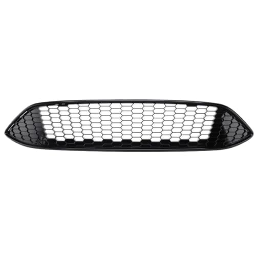 Calandre de voiture pour Ford Focus 2015-2017 en maille nid d'abeille noir brillant avant