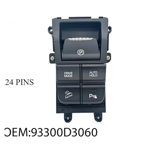 93300D3060 actuador freno estacionamiento Hyundai Tucson 2015 interruptor consola central piso 2