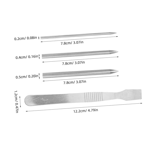 balacoo Stitch Bracelet Kit Stainless Steel Needle Set Baseball Glove Lace Tool Sports Gloves Repair Accessories