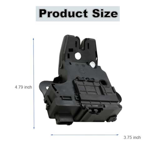 Image of Trunk Lid Latch Lock Actuator Compatible with Buick Allure Lacrosse Regal Verano Cadillac ATS CTS XTS ELR Chevrolet Cruze Impala Malibu Sonic Corvette Camaro Replacement for 940-108 13501988