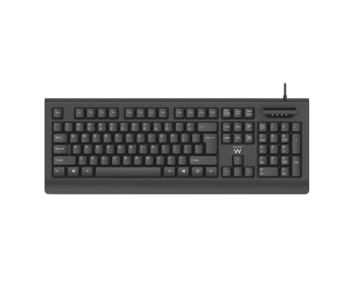 Ewent Teclado EW3286 Negro QWERTY Español QWERTY - Marca EAN: 8052101433401