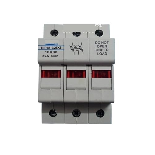 Base de fusible tripolaire RT18-32X/3P évite les surcharges 10x38