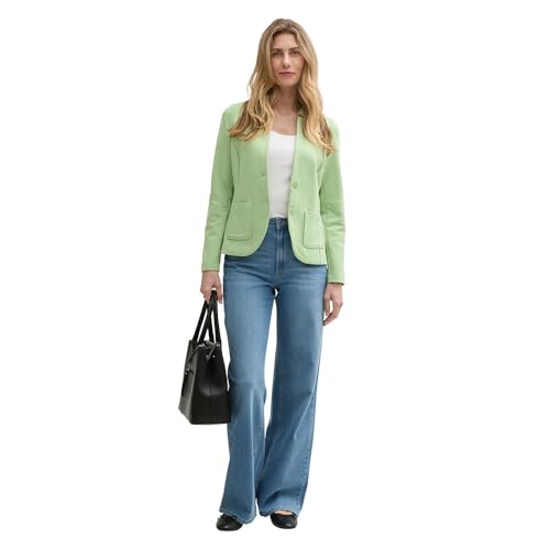 Tom Tailor Damska marynarka Basic Otoman z kieszeniami, 37116 - True Green, L