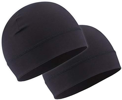 Skull Cap Helmet Liner & Running Beanie Hat - Winter Cycling Caps & Ski Head Hats for Men & Women for Skiing & Workout - Ultimate Thermal Retention & Performance Moisture Wicking - Fits Under Helmets