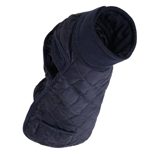 Chaleco para perro resistente al viento con banda elastica y bolsillo impermeable invierno 3