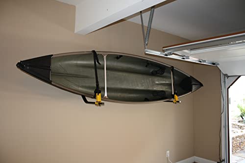 Suspenz 11-0111 Deluxe Kayak Canoe Sup Storage Rack, Adjustable Wall Hangers/Hooks, Indoor & Outdoor Use thumb #8