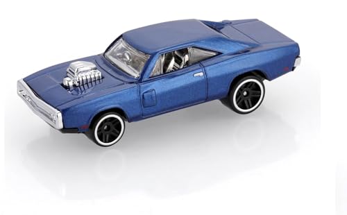 Image of 1:64 Scale Blue Die-Cast Muscle Car Toy - Classic Mini Model Vehicle for Kids, Collectors & Car Enthusiasts
