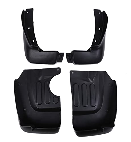 日産 用 マッドガード 4点セット 未塗装 ブラック NV350 キャラバン E26 H24.6〜 前期 後期 泥除け フロント リア スプラッシュ ガード 汎用 社外品