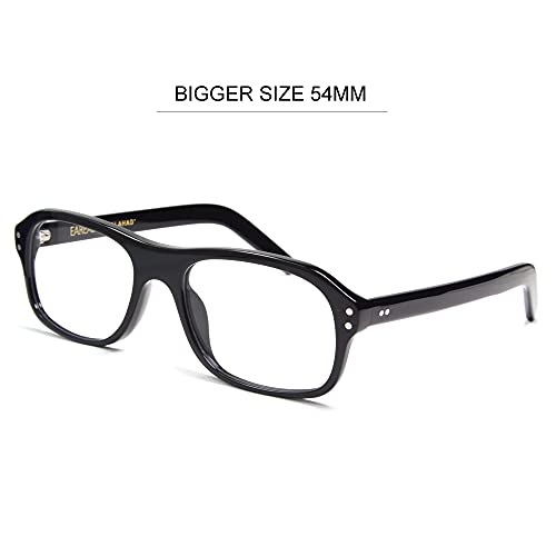 Image of Kingsmen Cosplay Eyeglasses Frame Square Handmade Acetate Glasses