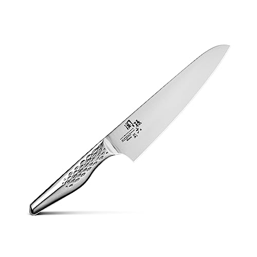 Kai Corporation AB5158 Chef's Knife, Sansonroku, 7.1 inches (180 mm), Made in Japan, Dishwasher Safe, Silver